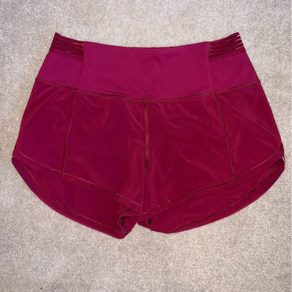 Lululemon Raspberry Shorts - Picture 2 of 3